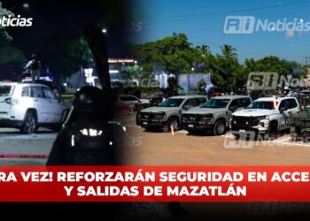 ¡Otra vez! Reforzarán seguridad en accesos y salidas de Mazatlán