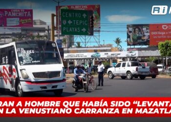 Liberan a hombre que había sido “levantado” en la Venustiano Carranza en Mazatlán