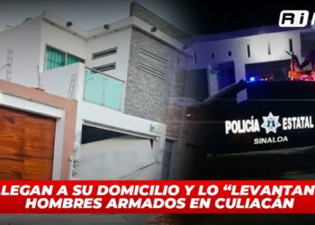 Llegan a su domicilio y lo “levantan” hombres armados en Culiacán