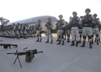 Se suman más elementos de la Guardia Nacional a las operaciones preventivas y de inteligencia en Sinaloa