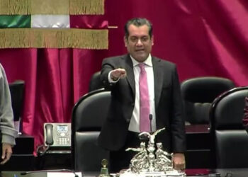 Sergio Gutiérrez Luna rinde protesta como Presidente de la Cámara de Diputados; sustituye a Ifigenia Martínez