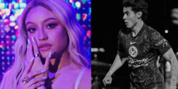¿Estrena noviazgo? Captan a Karol Sevilla besando a Diego Monroy, futbolista del América: FOTO