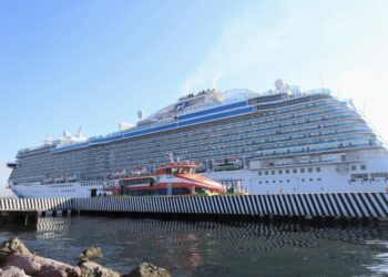 Arriba el crucero Discovery Princess a Mazatlán con más de 4 mil pasajeros