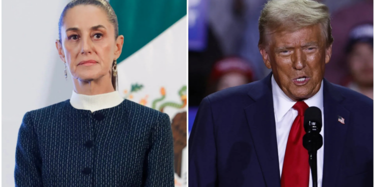 Sheinbaum y Trump sostienen una primera conversación telefónica “muy cordial”