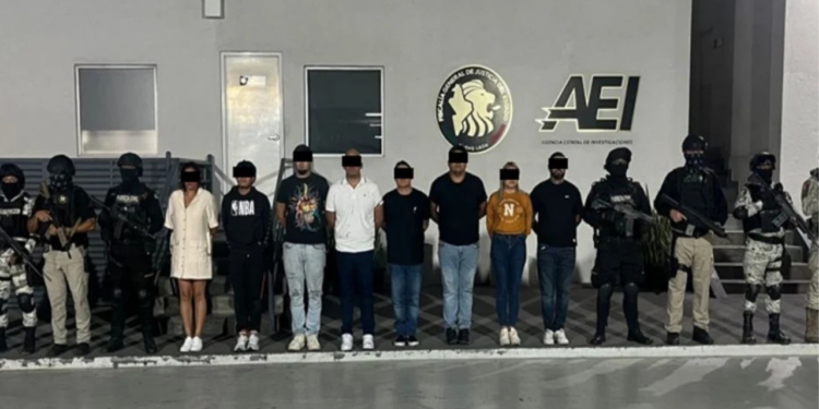 Detienen en Monterrey a “El Fantasma”, jefe de plaza del Cártel de Sinaloa, y a otras siete personas