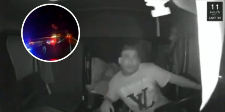Balean a trailero en intento de asalto, pero logra huir, así fue su valiente maniobra