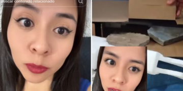 Joven compra una laptop por internet; recibe dos mosaicos