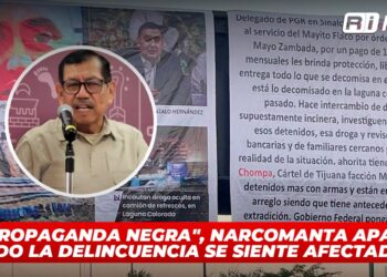 “Son propaganda negra”, narcomantas aparecen cuando la delincuencia se siente afectada: SSP