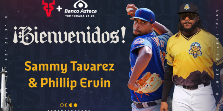 Venados de Mazatlán Refuerza su Equipo con la Llegada de Phillip Ervin y Sammy Tavarez