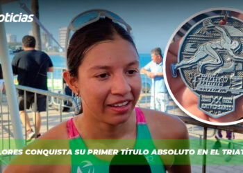 Kathya Flores conquista su primer título absoluto en el Triatlón Pacífico 2024