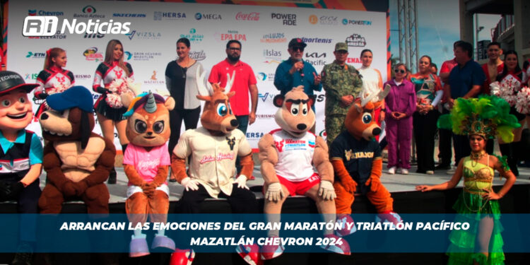 Arrancan las emociones del Gran Maratón y Triatlón Pacífico Mazatlán Chevron 2024