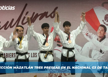 Gana Selección Mazatlán tres preseas en el Nacional G3 de Taekwondo