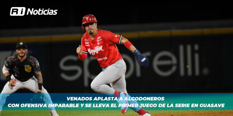 Venados aplasta a Algodoneros con ofensiva imparable y se lleva el primer juego de la serie en Guasave