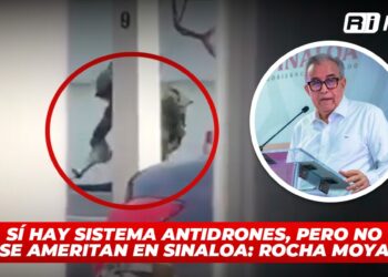 Sí hay sistema antidrones, pero no se ameritan en Sinaloa: Rocha Moya