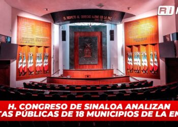 H. Congreso de Sinaloa analiza dictamen de cuentas públicas de 18 municipios de la entidad