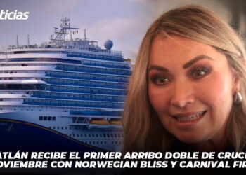 Mazatlán recibe el primer arribo doble de cruceros en noviembre con Norwegian Bliss y Carnival Firenze