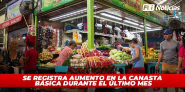 Se registra aumento en la canasta básica durante el último mes