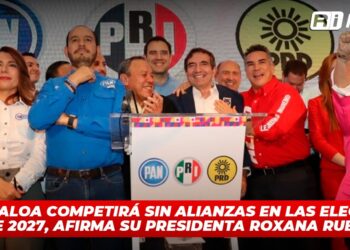 PAN Sinaloa competirá sin alianzas en las elecciones de 2027, afirma su presidenta Roxana Rubio