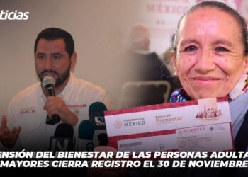Pensión del Bienestar de las Personas Adultas Mayores cierra registro el 30 de noviembre