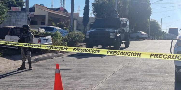 Resguardan predio en la colonia Libertad de Culiacán