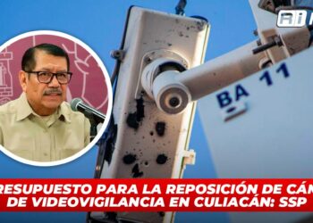 Hay presupuesto para la reposición de cámaras de videovigilancia en Culiacán: SSP