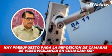 Hay presupuesto para la reposición de cámaras de videovigilancia en Culiacán: SSP