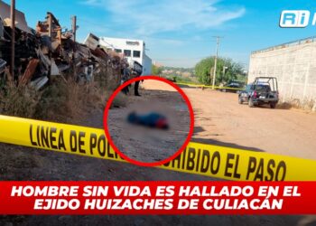 Hombres sin vida es hallado en El Ejido Huizaches de Culiacán