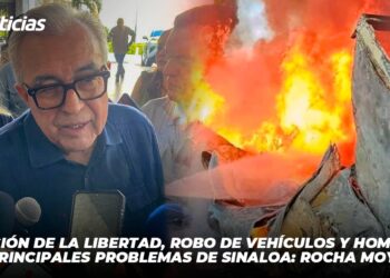 Privación de la Libertad, Robo de Vehículos y Homicidios principales problemas de Sinaloa: Rocha Moya