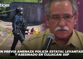 Sin previa amenaza policía estatal levantado y asesinado en Culiacán: SSP