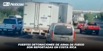 Fuertes detonaciones de arma de fuego son reportadas en Costa Rica
