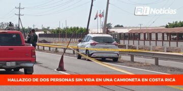 Hallazgo de dos personas sin vida en una camioneta en Costa Rica