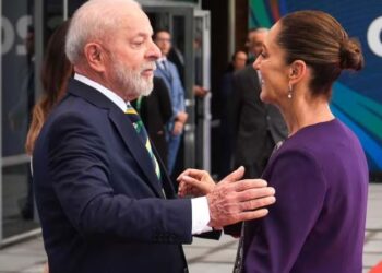 Sheinbaum llega a la Cumbre G20 en Río de Janeiro; es recibida por Lula da Silva