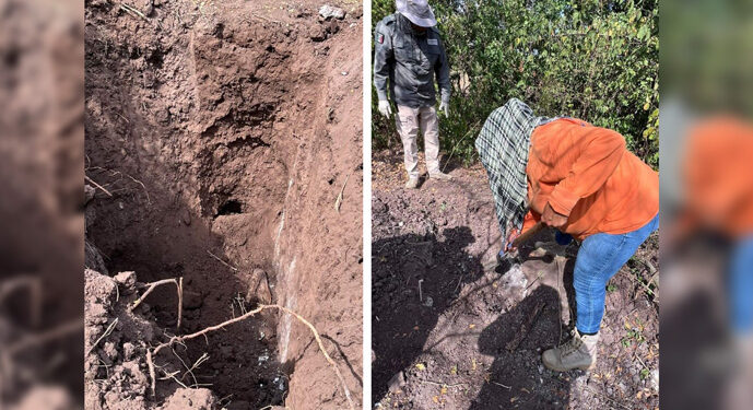 Localizan dos fosas clandestinas cerca del poblado Miravalles en Mazatlán