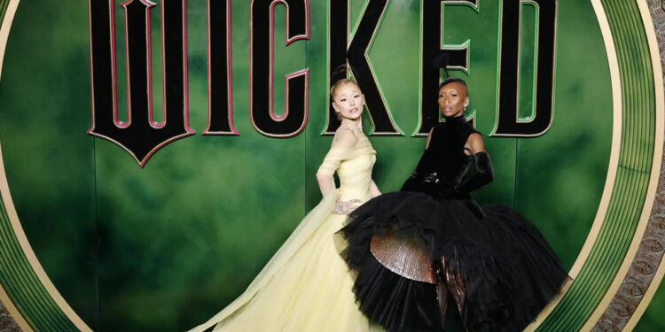 ‘Wicked’ lidera la taquilla mundial del fin de semana, con 164 millones de dólares