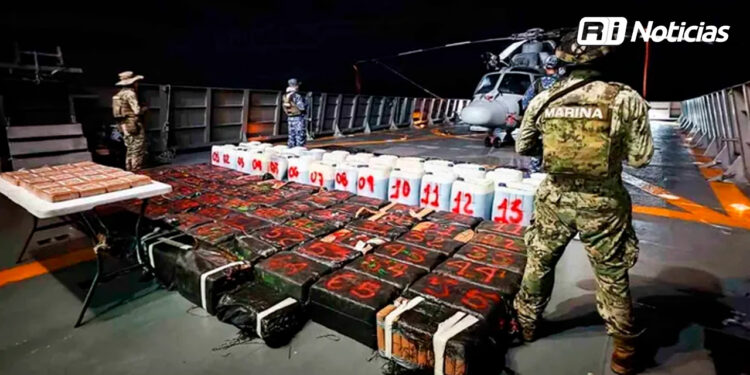 Marina Asegura 45 Toneladas de Drogas En Los Primeros Tres Meses de Gobierno de Sheinbaum
