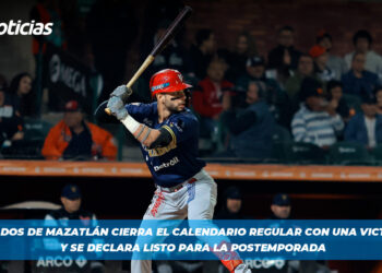 Venados de Mazatlán cierra el calendario regular con una victoria y se declara listo para la postemporada