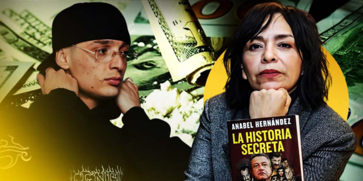 Anabel Hernández acusa a Peso Pluma de ser instrumento de “narco-propaganda” para “Los Chapitos”
