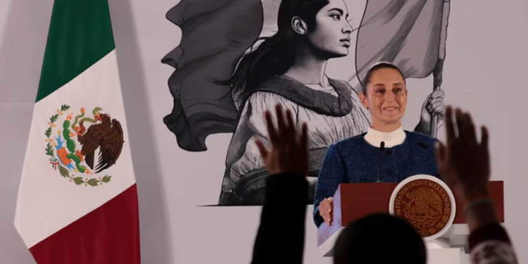 “Como cualquier ciudadano tiene que pagar sus impuestos”, advierte Sheinbaum a Salinas Pliego; asegura no entrará en debate