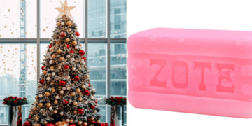 Cómo hacer un árbol de Navidad con jabón Zote | TRUCO VIRAL