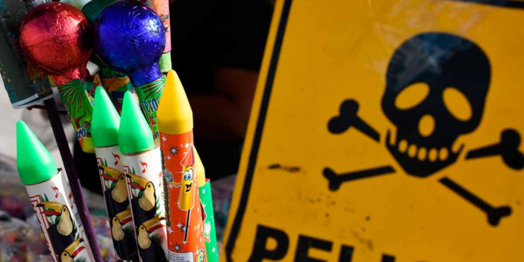 Joven pierde un ojo por explosión de cohete ‘Garra de tigre’ en Sinaloa