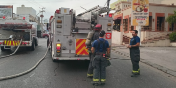 Se registró incendio en el restaurante el Palomar de Los Pobres en Culiacán