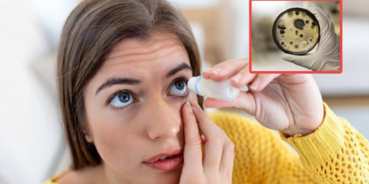 Retiran de forma URGENTE una famosa marca de GOTAS oftálmicas, advierten que tienen hongos dañinos para los OJOS