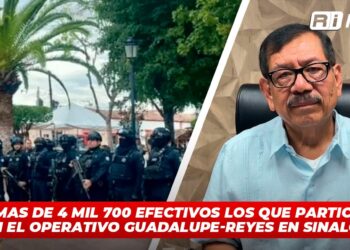 Serán más de 4 mil 700 efectivos los que participarán en el operativo Guadalupe-Reyes en Sinaloa