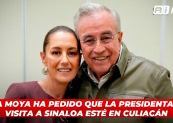 Rocha Moya ha pedido que la presidenta en su visita a Sinaloa esté en Culiacán