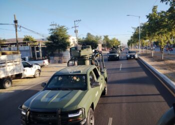 Llegan 300 efectivos del Ejército Mexicano a Culiacán