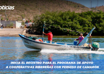 Inicia el Registro para el Programa de Apoyo a Cooperativas Ribereñas con Permiso de Camarón