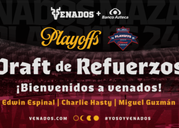 El relevista Charlie Hasty y el infielder Miguel Guzmán son tomados por Venados de Mazatlán en el Draft de cara a la postemporada