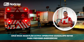 Cruz Roja Mazatlán activa operativo Guadalupe-Reyes para prevenir emergencias