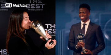 Vinicius Jr y Aitana Bonmatí se proclaman ganadores del premio The Best 2024