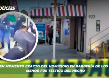 Difunden momento exacto del homicidio en barbería de Los Mochis; menor fue testigo del hecho